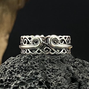 Retro Monkey King Tightening Curse Open Ring Fashion Men And Women Wukong Ring Punk Rock Gothic Jewelry