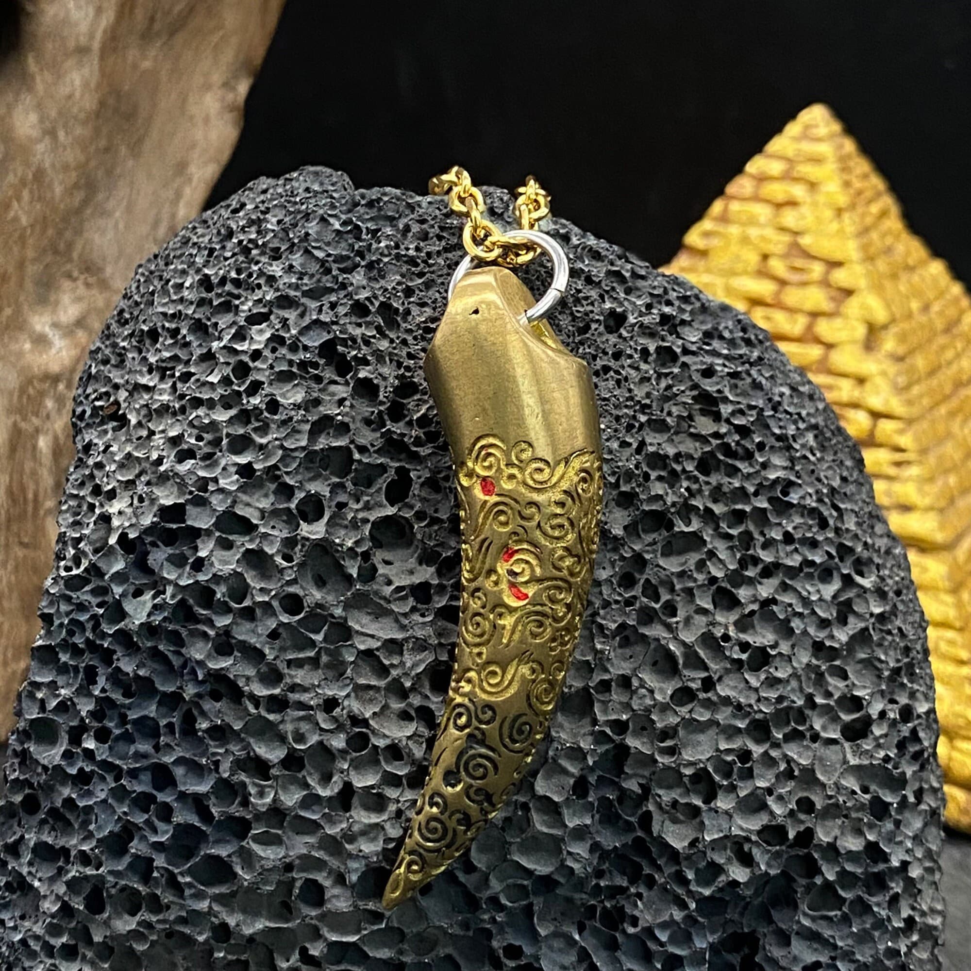 Dragon fang earrings best sale