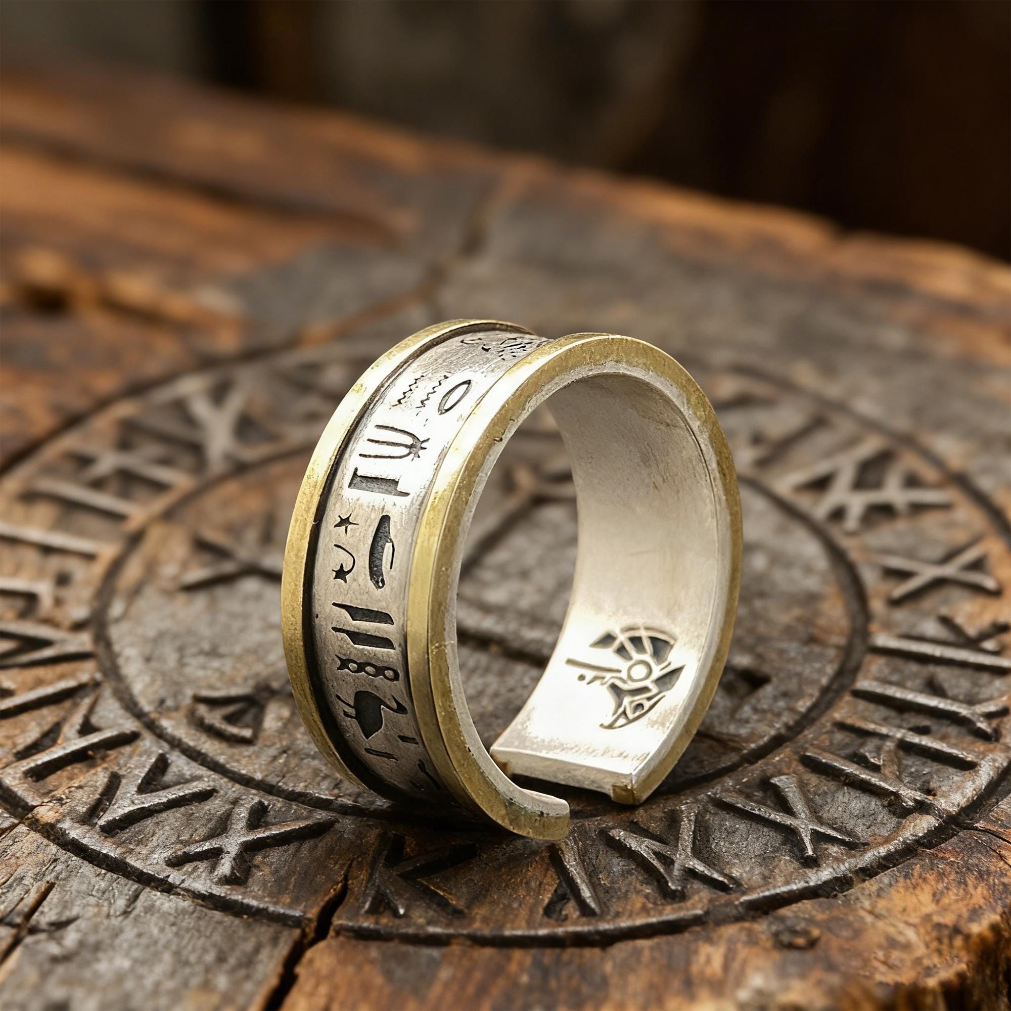 Het Oog Heer Van De Ringen 14 K Gouden Heren Zegelring Tijger Oog