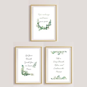 Eucalyptus Inspirational and Inner Peace Quotes Bundle