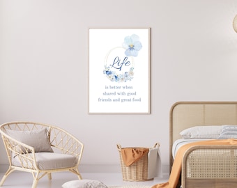 Life is Better Rustic Wreath Wall Art for a Cozy and Inviting Space