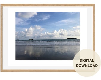 Quepos Beach in Costa Rica Fotografie: Inspirierende Wandkunst Digitaler Download