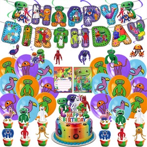 Garten of BanBan SVG/PNG/pdf/jpeg Garden of BanBan NabNab Jumbo Josh/  cutting File, grouped by colors,easy to use, Vector, Birthday, plotter