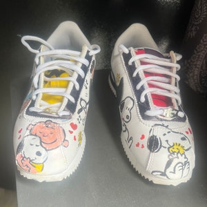 Custom painted Nike sneakers