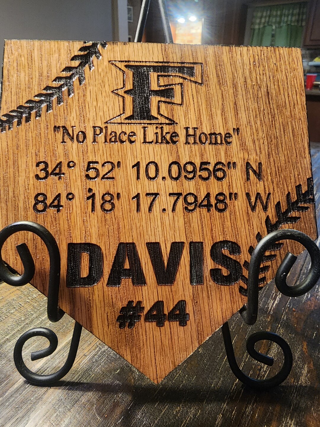 Home Plate Softball/ Baseball Plaque Etsy