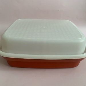 Tupperware Meat Marinade Container Red 2 pc Red 12x94 – Shop Thrift World