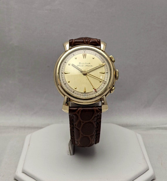 1956 Bulova Wrist Alarm Watch