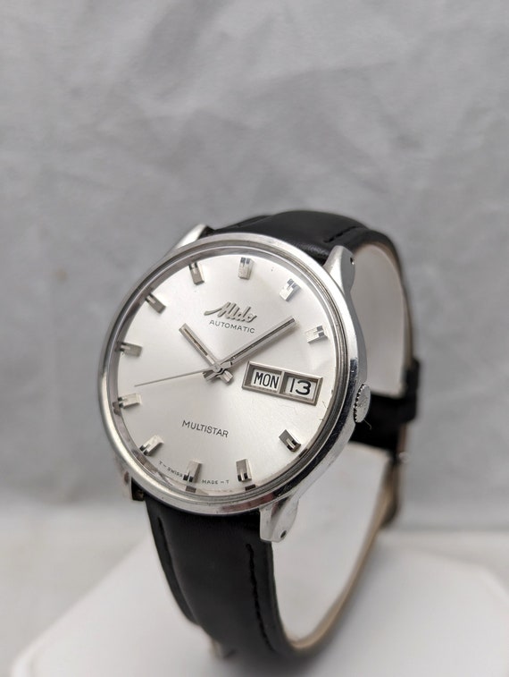 1965 Mido Multistar Automatic Calendar Watch Gem 1965 Mido Multistar Automatic Calendar Watch Gem
