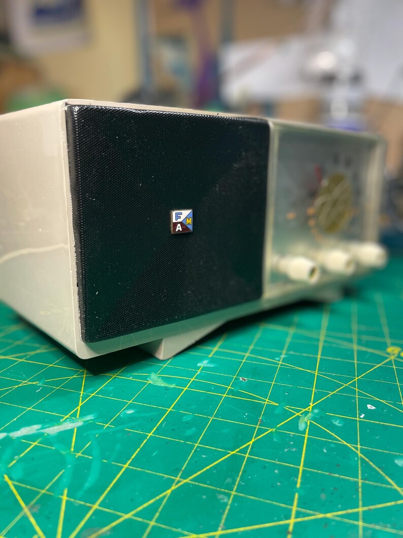 1959 AM/FM Atomic Radio - Etsy