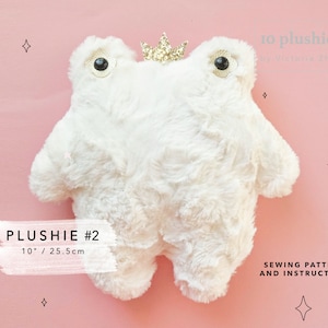 Simple Plushie Sewing Pattern PDF instant download