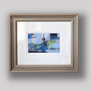 Red mist lies beneath  (framed)  Original art by Jamie Green