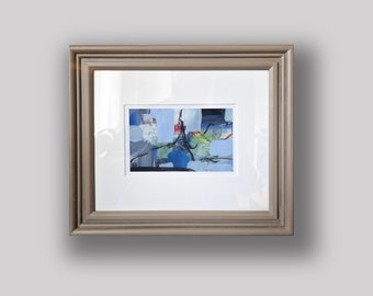 Red mist lies beneath  (framed)  Original art by Jamie Green