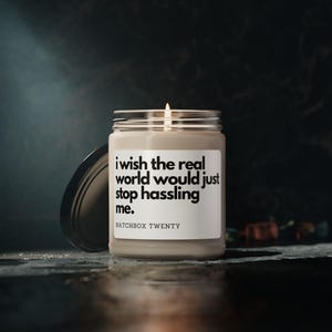 Real World Scented Soy Candle - Matchbox 20 Throwback Gift