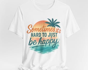 Rob Thomas 'Hard to Be Happy' Concert Tee: Summer Casual Vibe