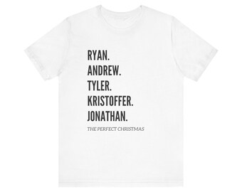 Men of Hallmark Christmas Tee: Unisex Graphic T-Shirt