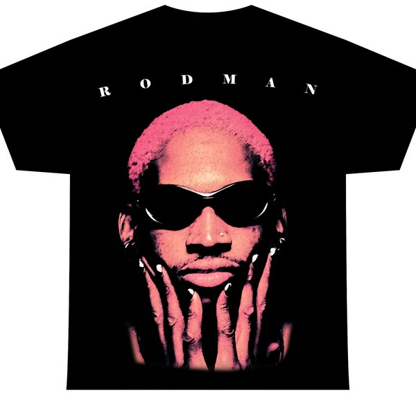 DENNIS RODMAN T-SHIRT | Rare Homage Vintage Rap Tee Hip Hop Style