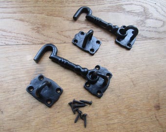 Juego De 4 Pestillos Para Puertas Corredizas, Cerradura Para Puertas Interiores De Jardin Pestillo De Acero Inoxidable Para Puertas Corredizas Pestillo De Madera Para Puertas