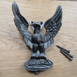Vintage Door knocker old style Cast iron Rustic Door Knocker Door bell SMALL EAGLE bird knocker