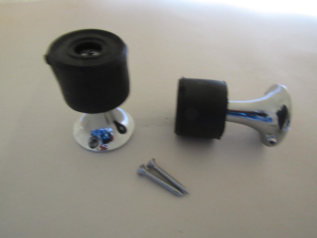 DOOR STOP STOPPER Pedestal Floor Mounted Skirting Wall Projecting ...