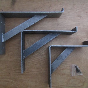 Industrial iron bridge rustic vintage Victorian scaffold Shelf Brackets Simple Wall Gallows shelving ANTIQUE IRON