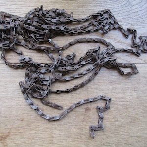 Rustic vintage retro old Chandelier Lighting Hanging Toilet Cistern pull Chain old style aged finish chain