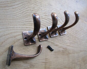 5x Campanella Per Porta In Ghisa Antica, Stile Rustico, Da Parete Ingresso E Cancello Resistente Marrone 88865633