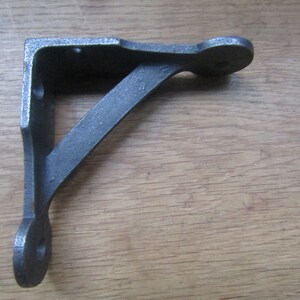 thumbnail interactive-video image 1 of Pair Solid Brass Gallows Shelf Support Brackets | Rustic Victorian Style | Ironmongery World 1 of 5