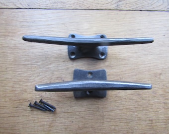 MEERKLEM Haak Gietijzeren rustieke vintage stijl Airer Boot Blinde waslijn Romeins koord Touw vastbindhaak