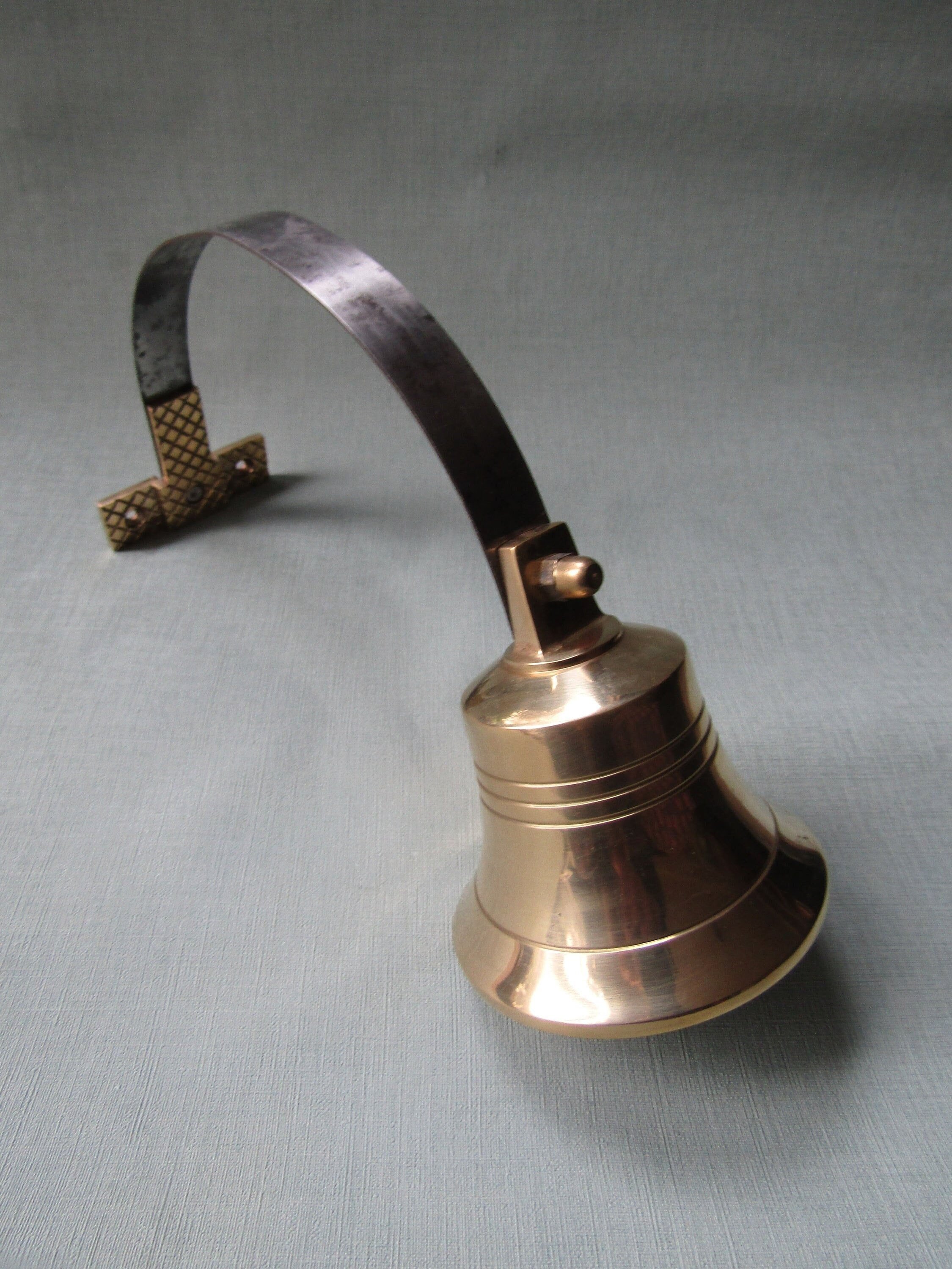 Vintage Style Door Chime Imperial Traditional Door Bell - Chrome Bell ...
