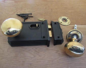 Serratura Antica,Foreen 40 Pezzi Gancio A Scatto Hasp Metallo Vintage - Foto 4