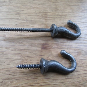 Iron Screw Hook -  UK