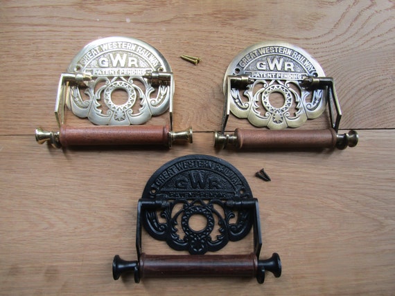 ヴィンテージ トイレットペーパーホルダー GREAT WESTERN RAILIWAY