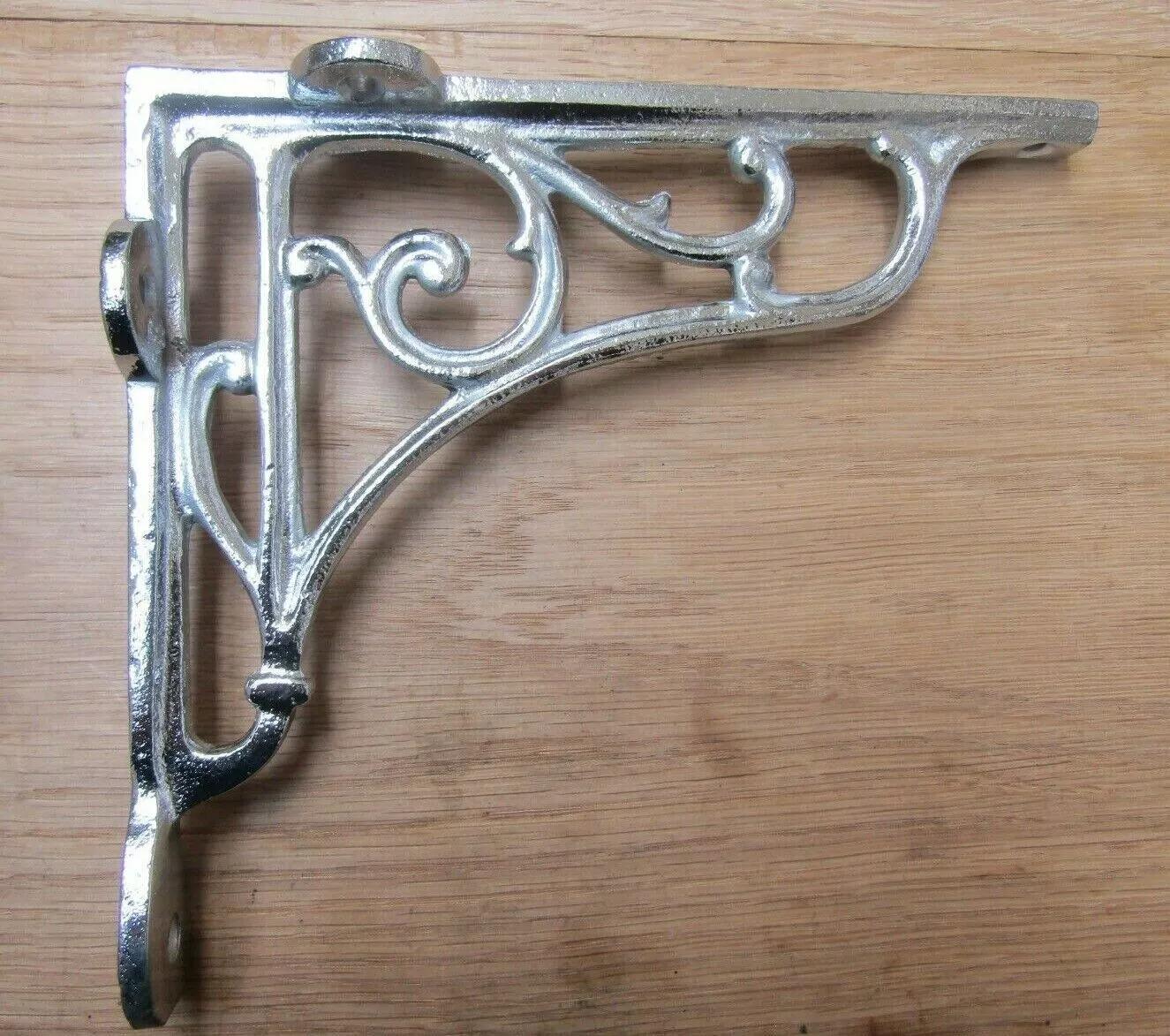 8 Inch Art Deco Cast Iron Shelf Bracket – Yester Home