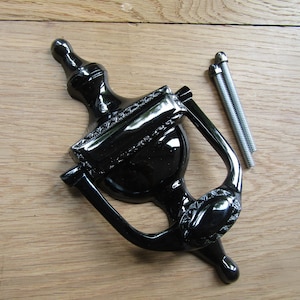 Urn door knocker SOLID BRASS  Handmade door knocker vintage retro old victorian style country cottage door knocker ornate