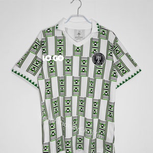 Austin Okocha Nigeria retro kit