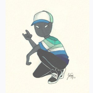 MLM Pride Alien Print