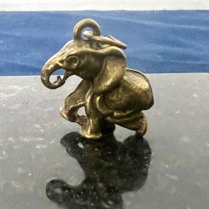 Brass Elephant Tea Pet / Charm