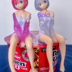Noodle Stopper Rem and Ram RE Zero New Version Anime Figure