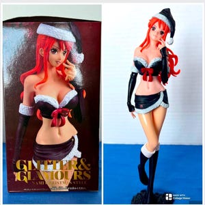 Christmas NAMI - One Piece- Action Figure- With Box!!