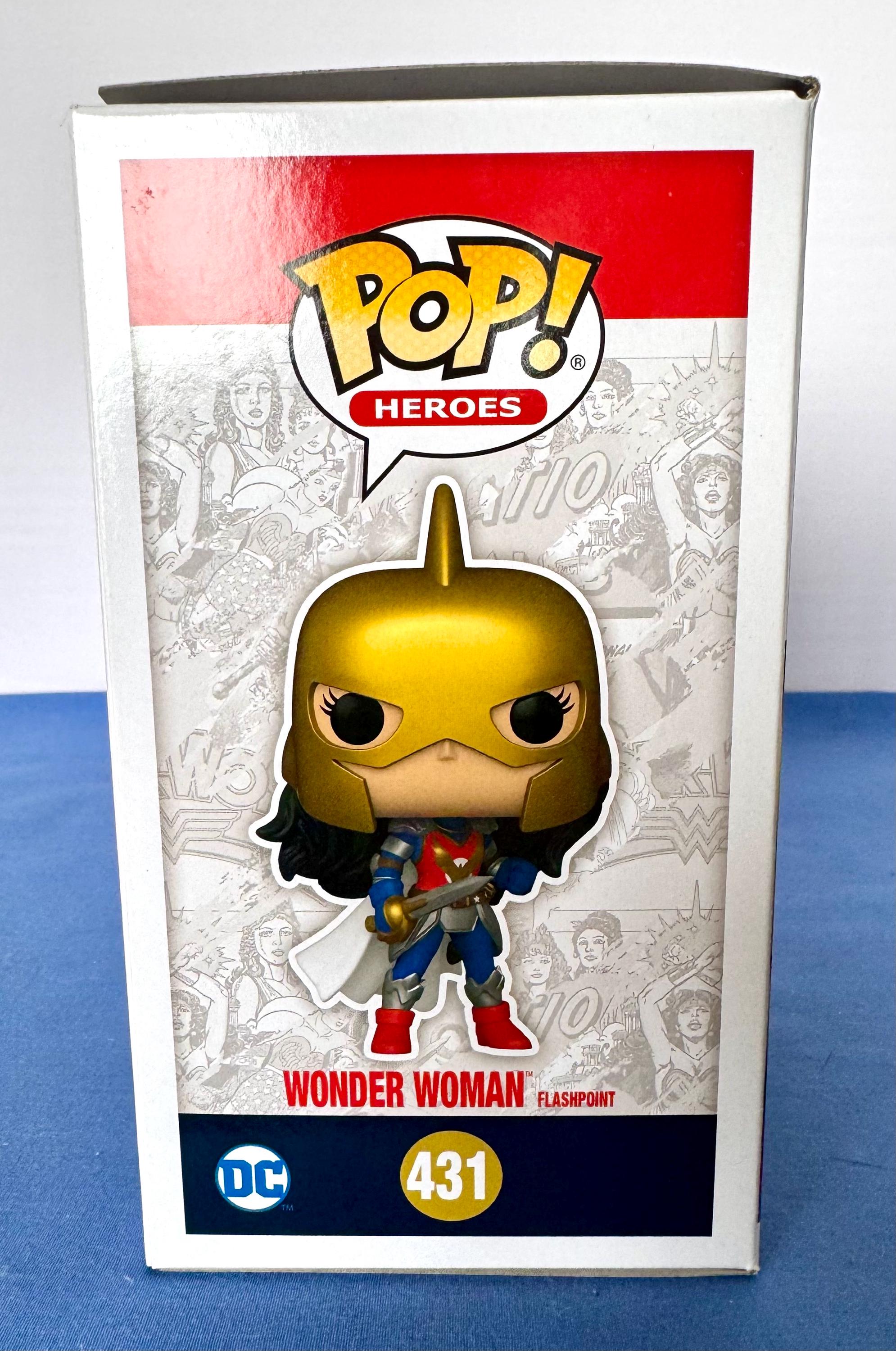 Funko Pop! Wonder Woman Flashpoint – Figurine Vinyle 9 Cm – DC Comics – Cadeau Collector Pour Enfants Et Adultes