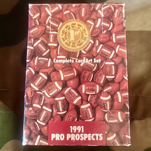 Cartes de football, photos de stars 1991 - Prospect professionnel *Boîtes non ouvertes* (Barry Sanders, Emmitt Smith, Troy Aikman, Brett Favre, Deion Sanders, etc.)