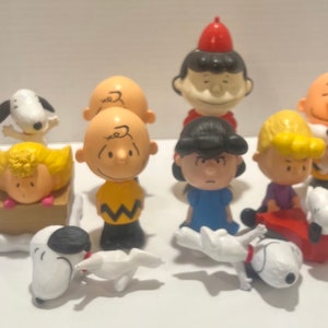 Peanuts Toys McDonalds & Vintage Lucy Avon Bubble Bath Bottle