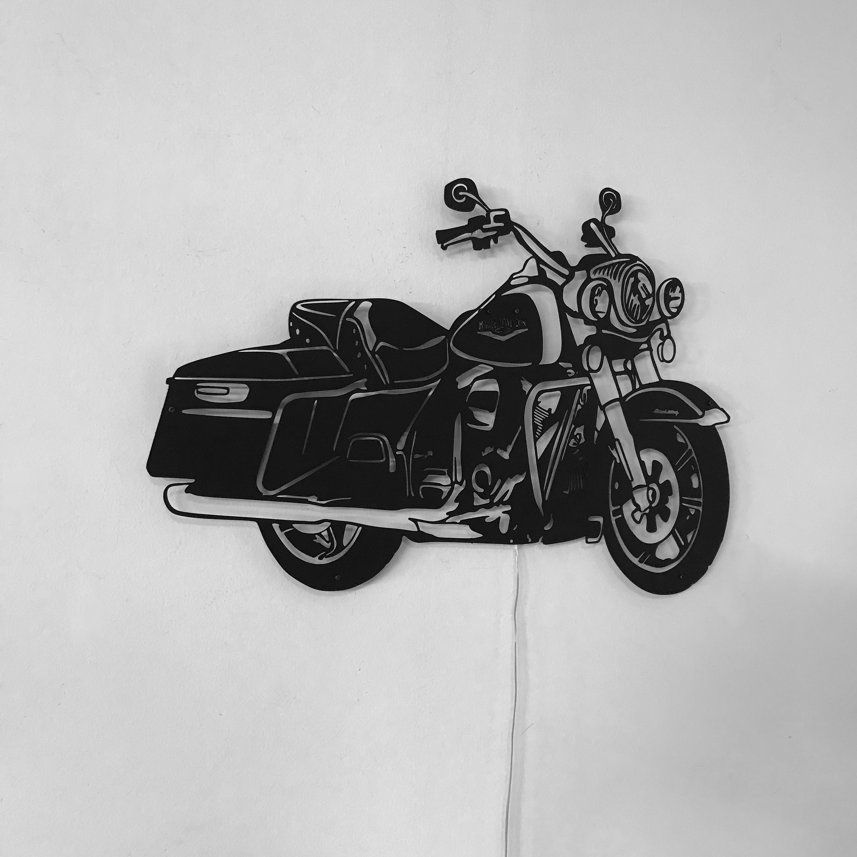 Harley D. Metal Wall Art Harley Davidson Gifts Motorcycle Etsy