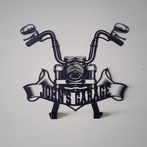 Custom Metal Motorcycle Sign Helmet Holder, Special Gift, Wall Art, Helmet Holder, outstanding, motorcycle jacket holder, bike helmet holder