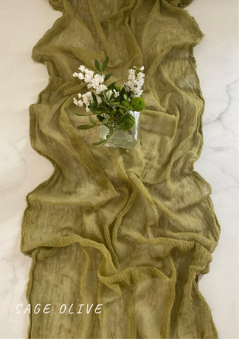 LINXTAR Chemin De Table En étamine, Ivoire, 4,3 M - Style