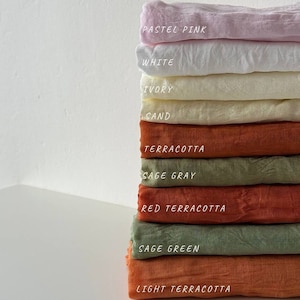 Sage Green Bohemian Cotton Table Runner | Rustic Cheesecloth for Wedding, Party & Reception Decor