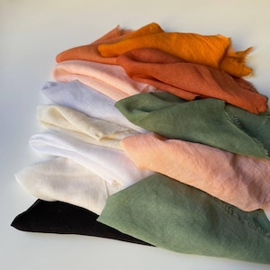 Tovaglioli da tavola in cotone boho, tovaglioli in garza rustici per matrimonio, tovaglie da tavola per matrimonio in stile fattoria, tovaglioli personalizzati in tessuto tinto a mano