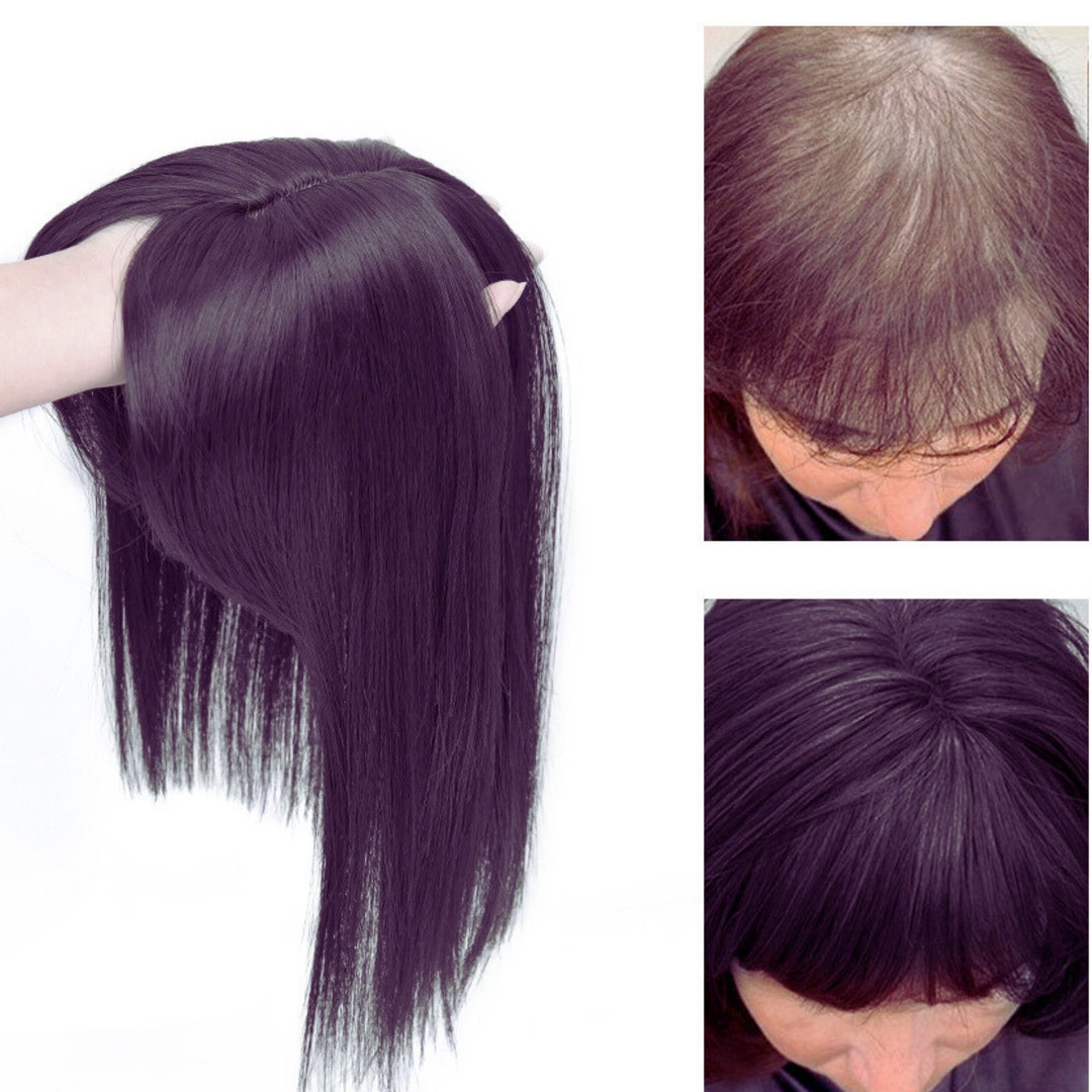 Hair Clip in Hair Pieces With Bangs for Women Cover Thinning Etsy