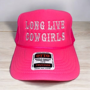 Long Live Cowgirls hat Embroidered Hat Custom Hat Cowgirl Country Concert Hat  Yeehaw Trendy Hat