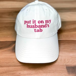 Embroidered Bride Hat: Funny Bachelorette Party Bridal Shower Gift
